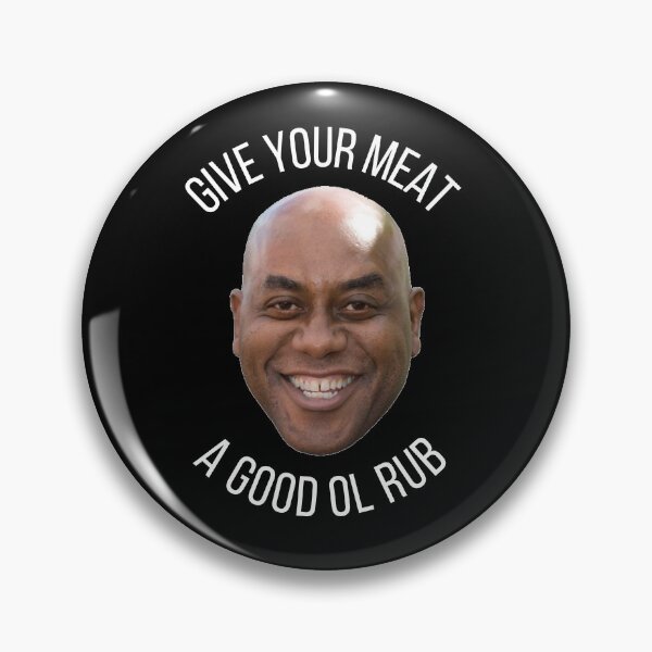 Item preview, Give your meat a good ol rub ainsley harriot - mask designed and sold by meme-dreamer.