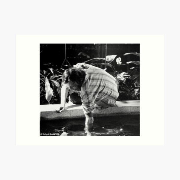 What's In The Water George? Art Print