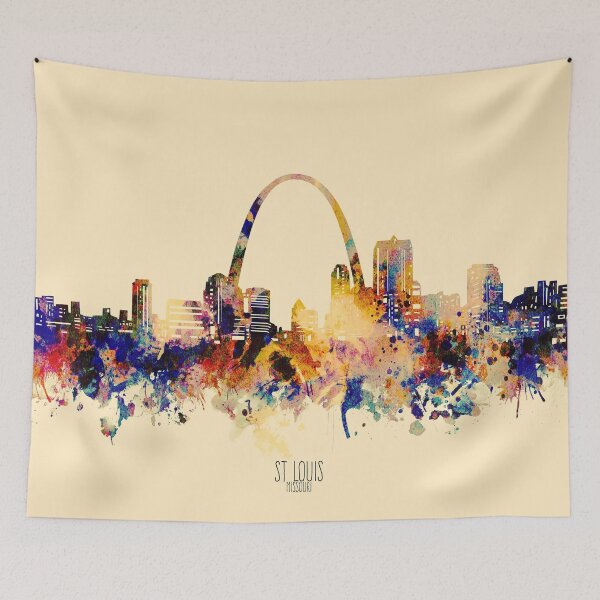 Item preview, st louis skyline designed and sold by BekimART2.