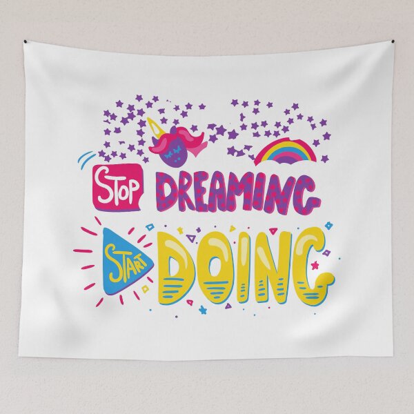 Item preview, Stop dreaming start doing typography designed and sold by javes93.