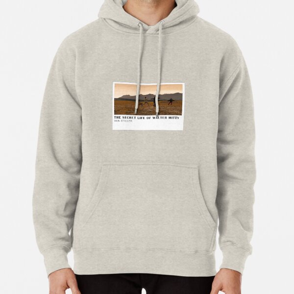 The Secret Life of Walter Mitty Movie Poster Pullover Hoodie