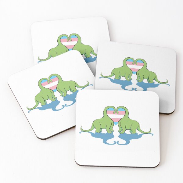 Item preview, Trans Pride - Dino Love designed and sold by Alrkeaton.