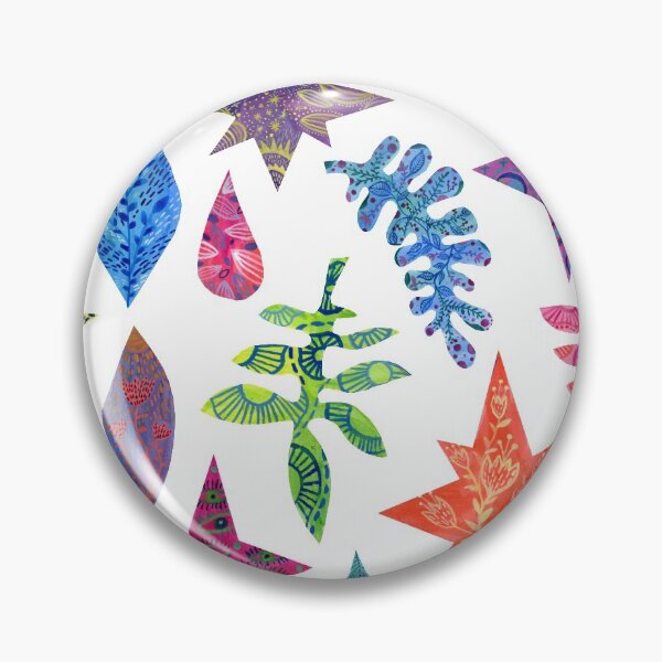 Item preview, Magical Universe Pattern, Sun, Stars, Leaves & Rain Creative Art designed and sold by FoxandCrow.