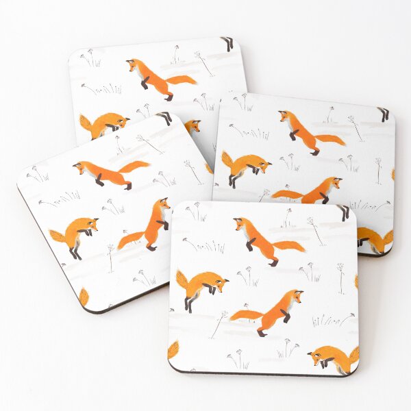 Item preview, Hunting foxes designed and sold by Petit Faon Prints.