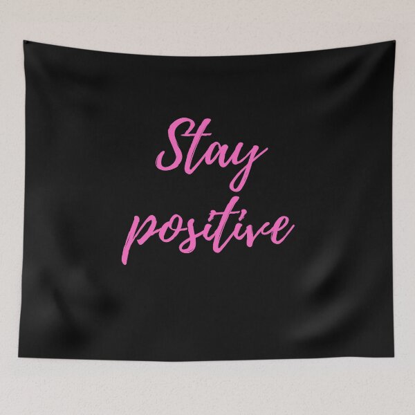 Item preview, Stay Positive - Dark color print design designed and sold by Stan76.