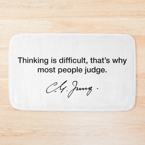 Item preview, Carl Gustav Jung Quote designed and sold by Modestquotes.