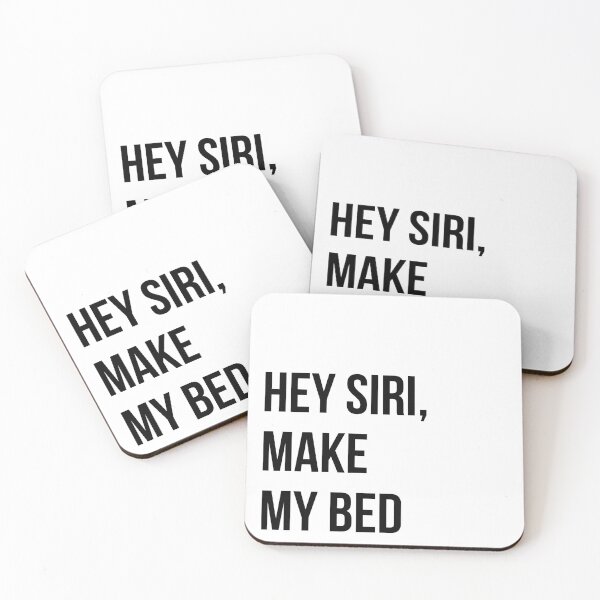 Item preview, Hey siri, make my bed designed and sold by mariannamorais.