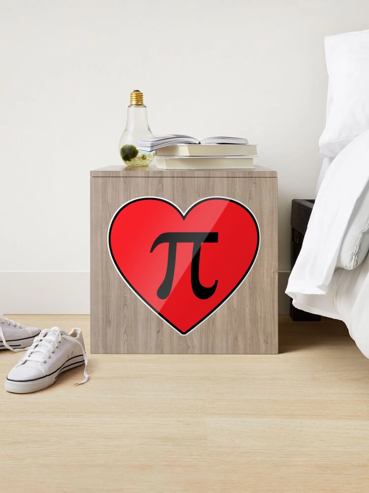 I Love Pi Heart 