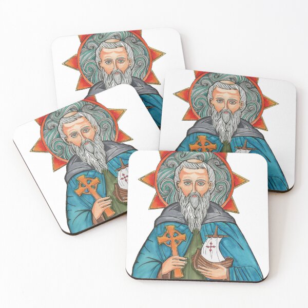 Item preview, Saint Brendan the Navigator designed and sold by SaintSolus.