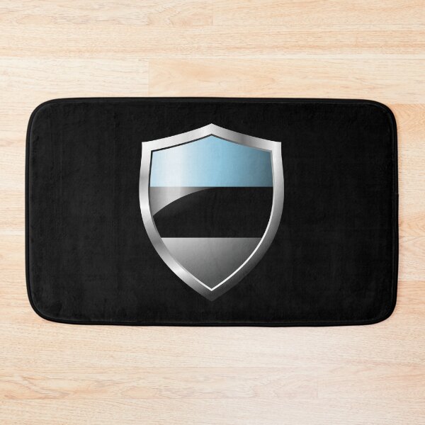 Item preview, Strong Estonia Flag Shield Country designed and sold by HelloFromAja.