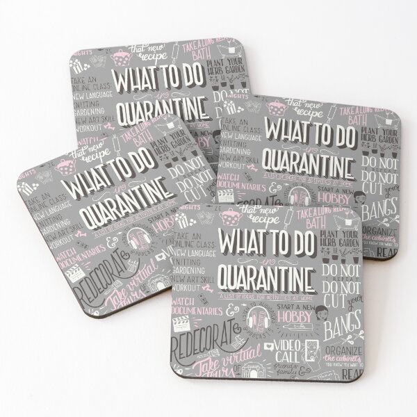 Item preview, What To Do In Quarantine 03 designed and sold by BlueLela.