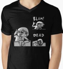 Kim Pine - Gun Men's V-Neck T-Shirt