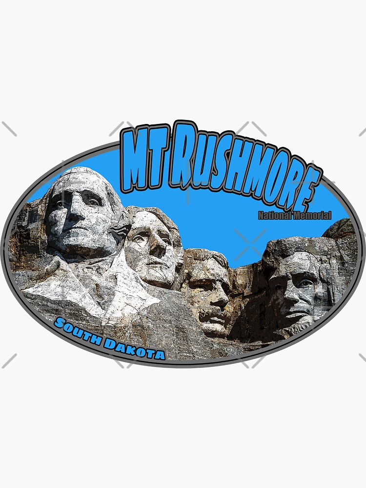 "Mt Rushmore" Sticker for Sale by jdbphotoworks Redbubble