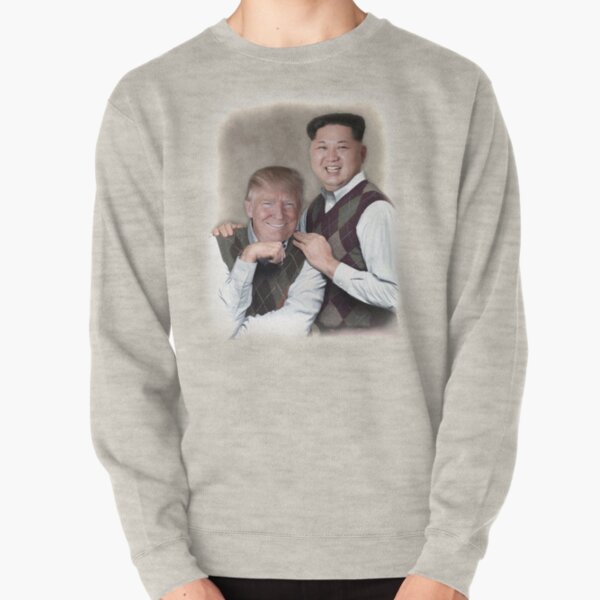 Trump Kim Besties Pullover Sweatshirt