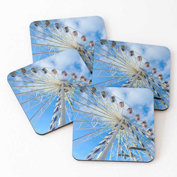 Item preview, Ferris Wheel In Blue Sky  designed and sold by Andrew Morrell.