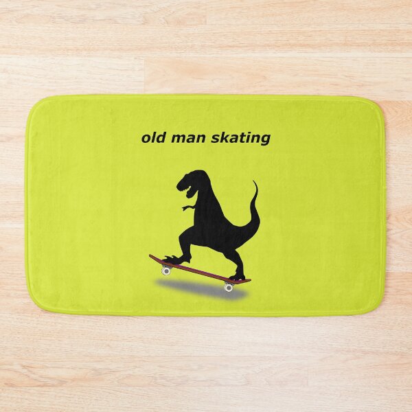 Item preview, An old man skates Dino designed and sold by Imutobi.