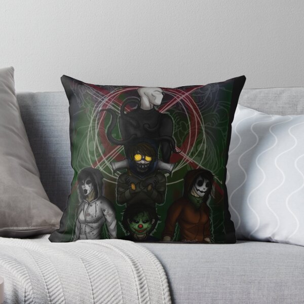 Horror 2024 throw pillows