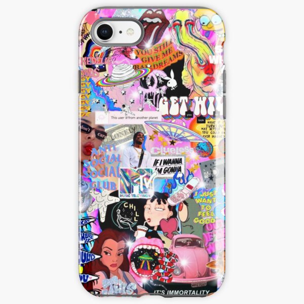 wild collage iPhone Tough Case