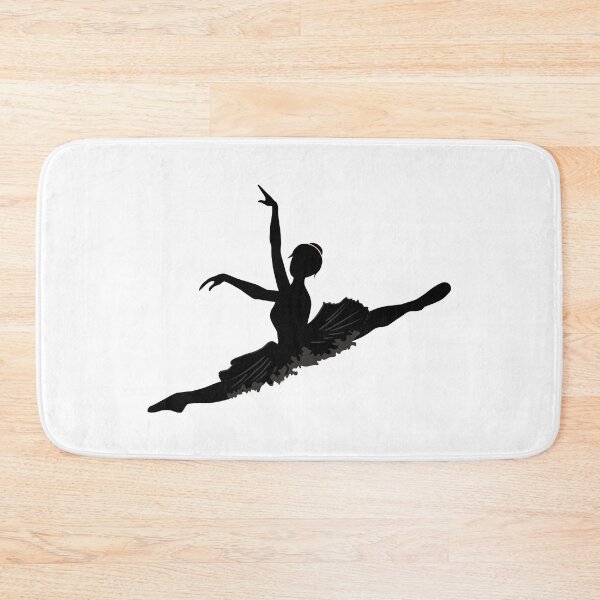 Item preview, Monochrome Ballerina Leap designed and sold by Julia2Julia.
