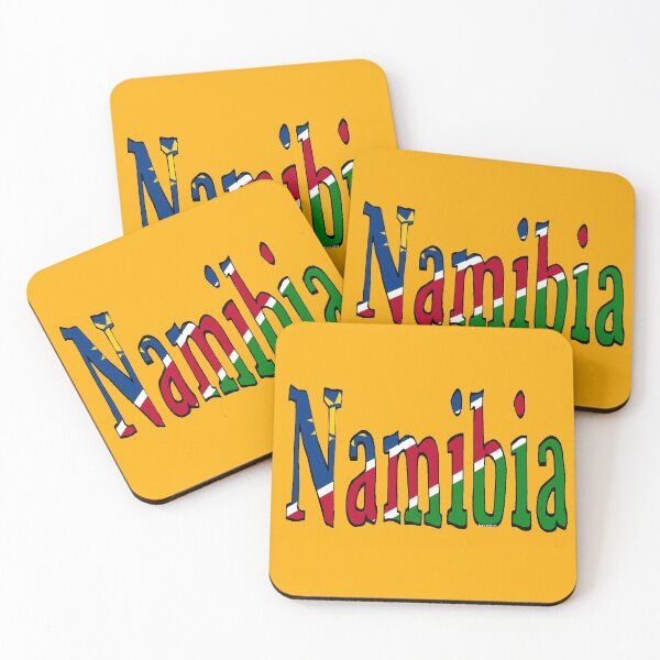 Item preview, Namibia Font with Namibian Flag designed and sold by Havocgirl.