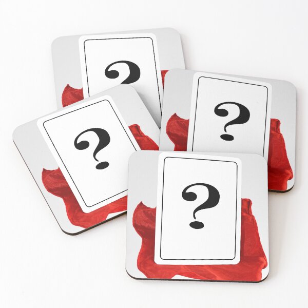 Item preview, Interrogative card on white background designed and sold by Grégory DUBUS.