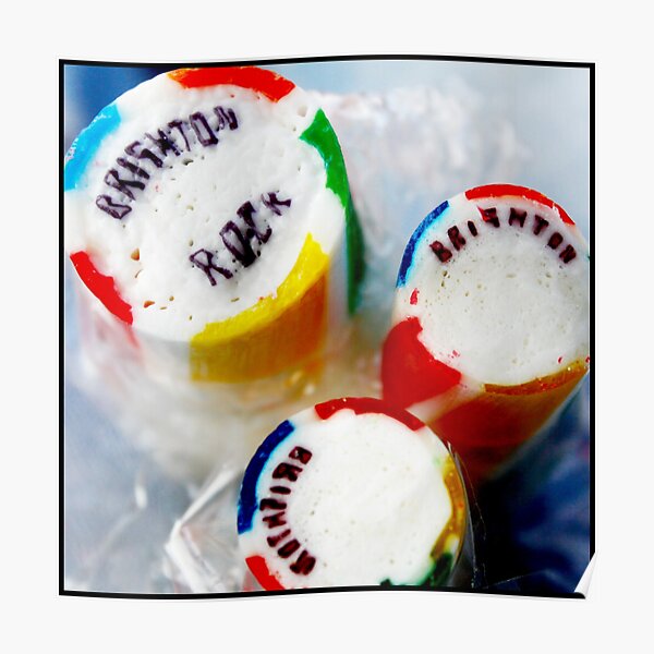 &ldquo;Brighton Rock&rdquo; Poster for Sale by mudandcustard | Redbubble