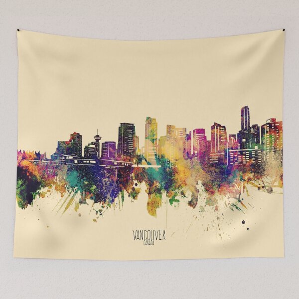 Item preview, vancouver skyline designed and sold by BekimART2.