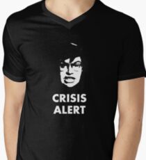 Garret Crisis Alert Men's V-Neck T-Shirt