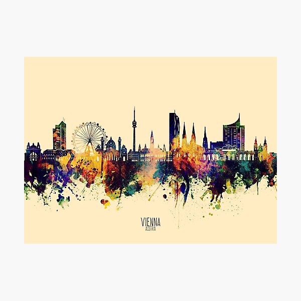 Item preview, vienna skyline designed and sold by BekimART2.