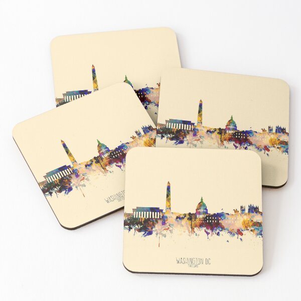 Item preview, washington dc skyline designed and sold by BekimART2.