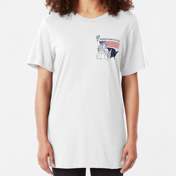 USA Independence Day | graphic design 4th of july, Slim Fit T-Shirt