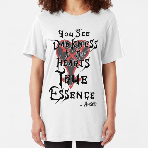 Kingdom Hearts: Ansem Quote Slim Fit T-Shirt
