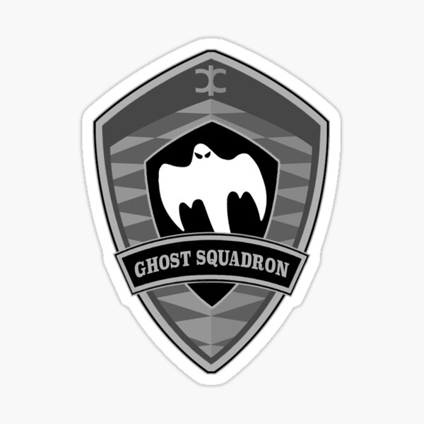 Ghost Squadron stickers Sticker for Sale by ghostsquadron