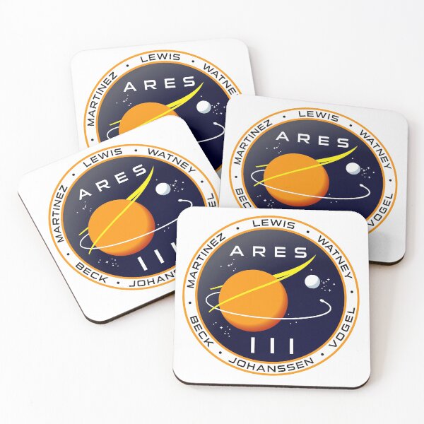 Item preview, Ares 3 mission to Mars - The Martian (Badge) designed and sold by hopography.