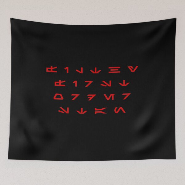 Item preview, Filthy First Order Stan (Aurebesh, Red) designed and sold by DarthAstris.