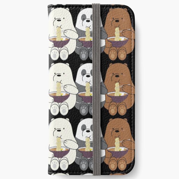 Nosotros osos desnudos Fundas tarjetero para iPhone