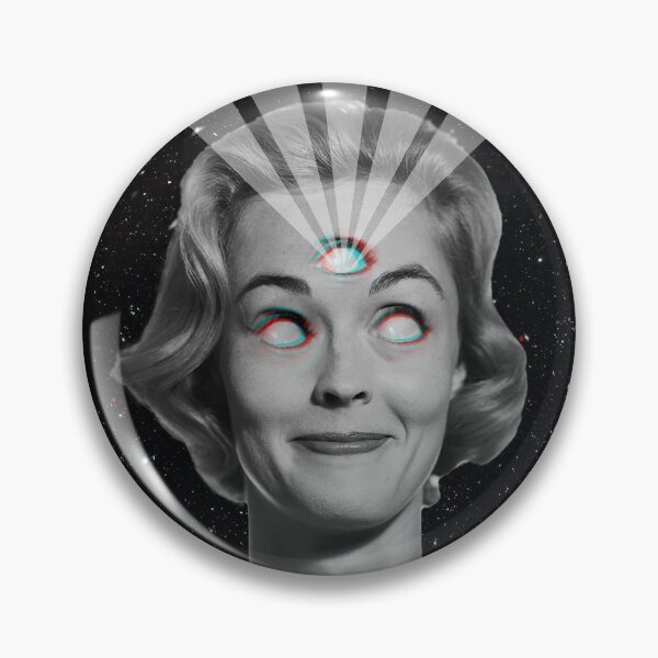 Item preview, Trippy collage third eye designed and sold by IEVA IEFAE.