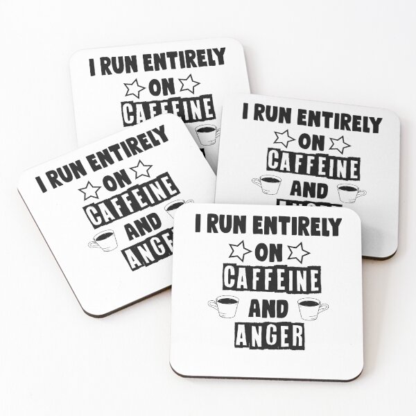 Item preview, I run entirely on CAFFEINE & Anger Funny Womens T-shirt. Unisex / Mens / Womens Funny Shirts. designed and sold by Noussairox.