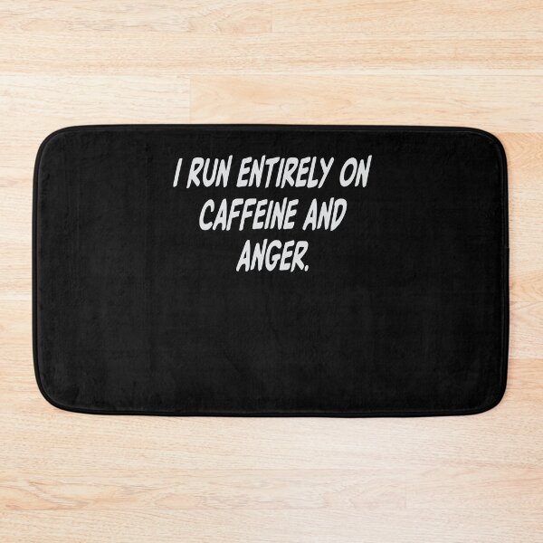 Item preview, I run entirely on CAFFEINE & Anger Funny Womens T-shirt. Unisex / Mens / Womens Funny Shirts. designed and sold by Noussairox.