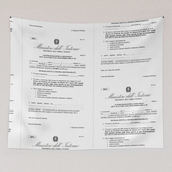 Item preview, Autocertificazione designed and sold by bledar2002.