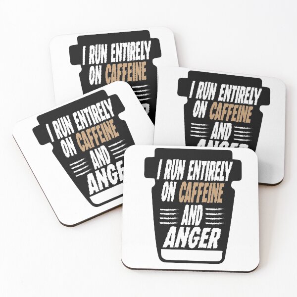 Item preview, I run entirely on CAFFEINE & Anger Funny Womens T-shirt. Unisex / Mens / Womens Funny Shirts. designed and sold by Noussairox.