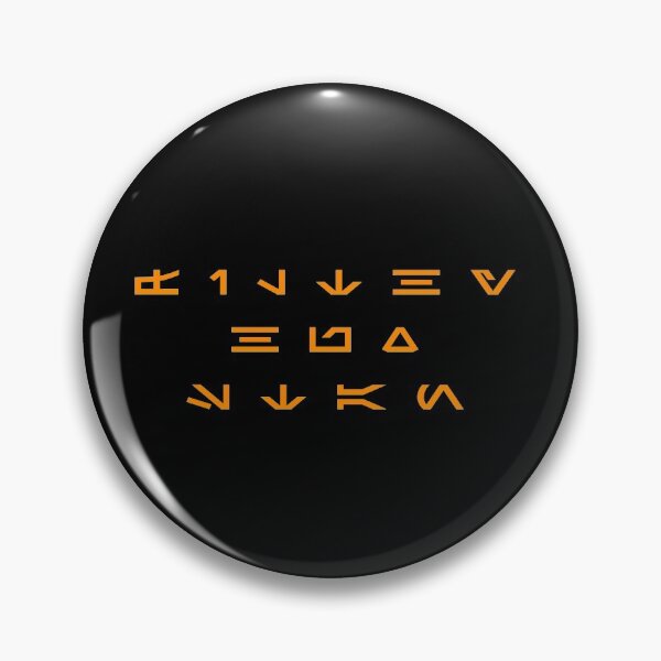 Item preview, Filthy Hux Stan (Aurebesh, Orange) designed and sold by DarthAstris.