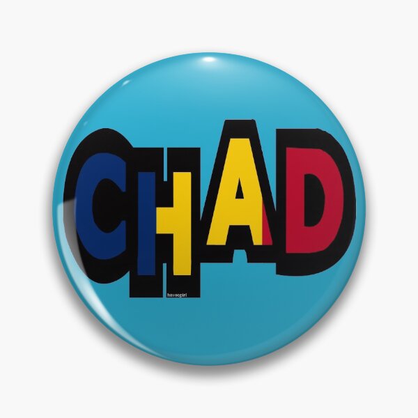 Item preview, Chad Font with Chadian Flag designed and sold by Havocgirl.