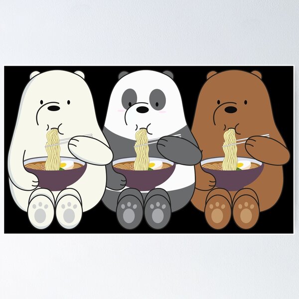Item preview, We Bare Bears designed and sold by plushism.