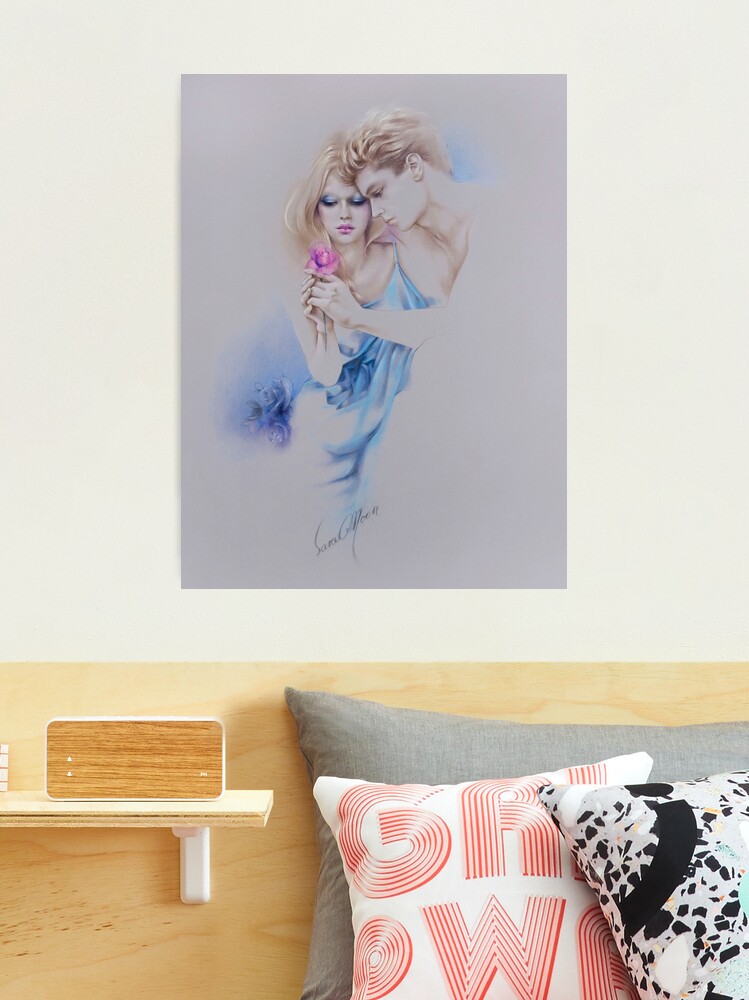 Thumbnail 1 of 3, Photographic Print, Die Geschenkte Rose (The Gift of a Rose) designed and sold by Sara Moon.