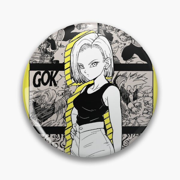 Dragon Ball Z: Android 18 Lapel Pin