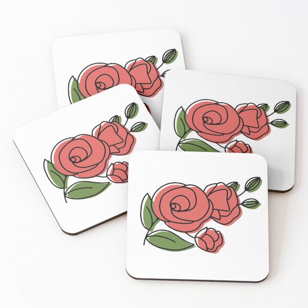Item preview, Rose vector illustration designed and sold by Rae & Nova.