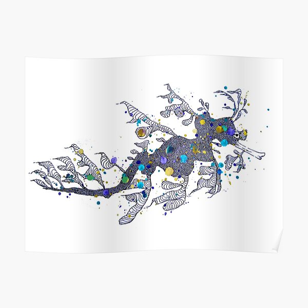 Leafy Sea Dragon Poster