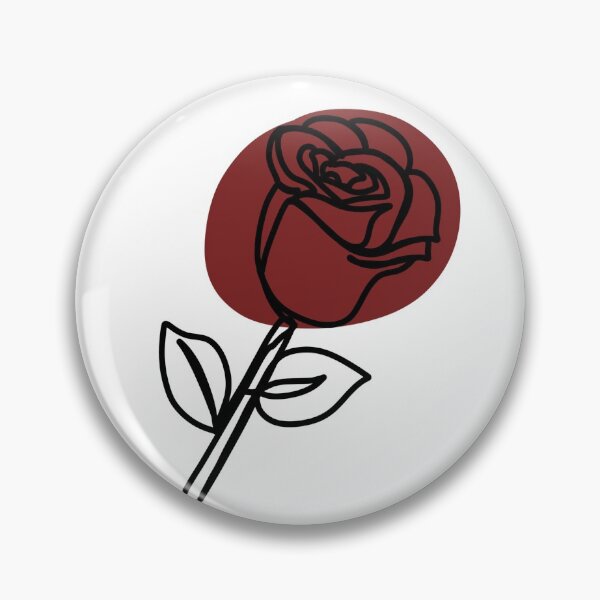 Item preview, Rose vector illustration designed and sold by Rae & Nova.