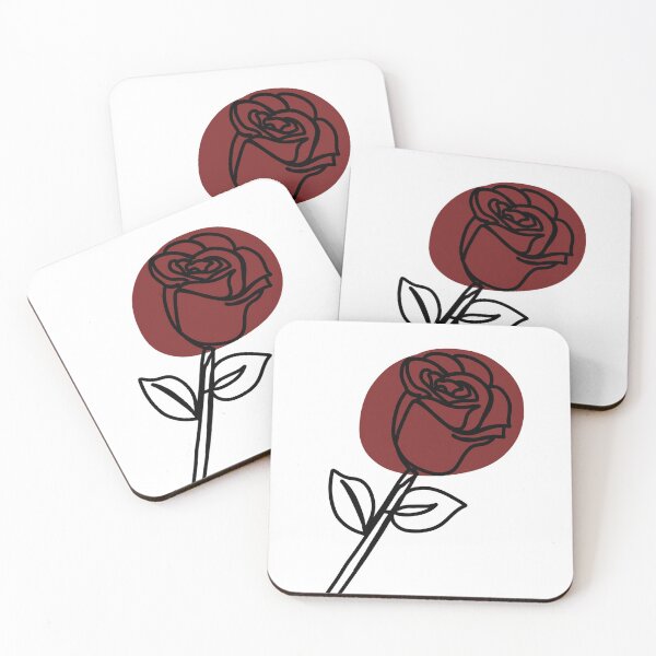 Item preview, Rose vector illustration designed and sold by Rae & Nova.